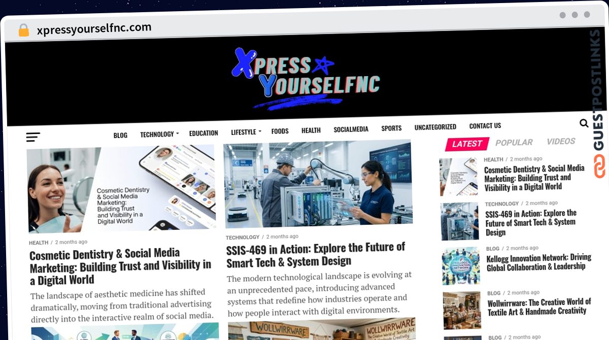Publish Guest Post on xpressyourselfnc.com