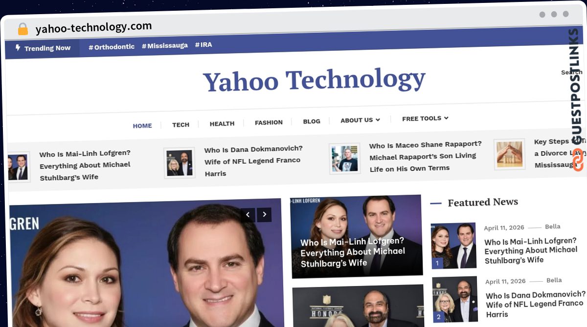 Publish Guest Post on yahoo-technology.com