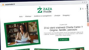Publish Guest Post on zazamode.fr
