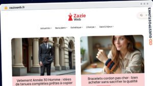 Publish Guest Post on zazieweb.fr