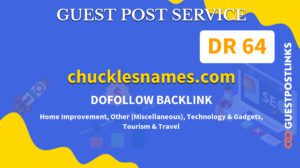 Buy Guest Post on chucklesnames.com