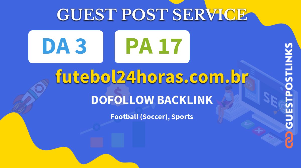 Buy Guest Post on futebol24horas.com.br