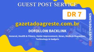 Buy Guest Post on gazetadoagreste.com.br