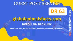 Buy Guest Post on globalanimalsfacts.com