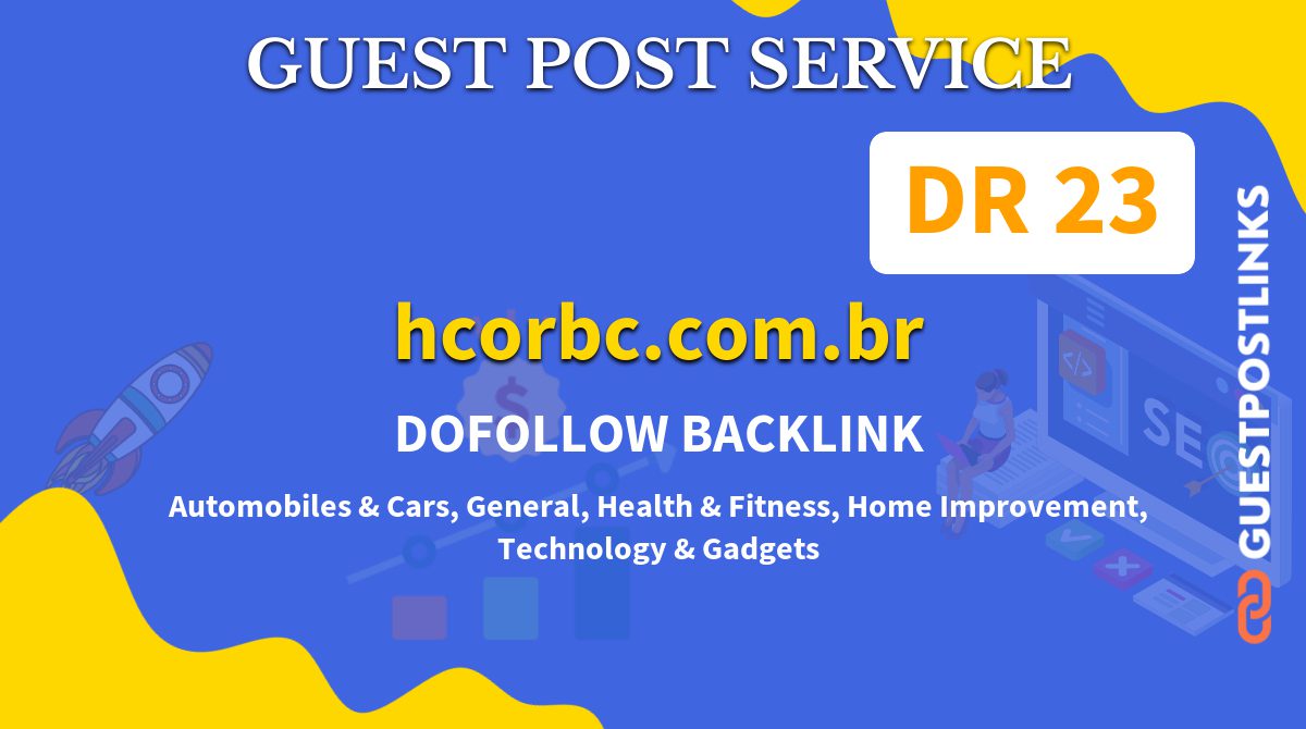 Buy Guest Post on hcorbc.com.br