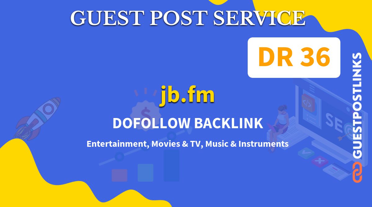 Buy Guest Post on jb.fm