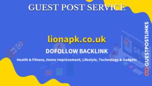 Buy Guest Post on lionapk.co.uk