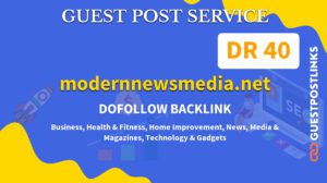Buy Guest Post on modernnewsmedia.net