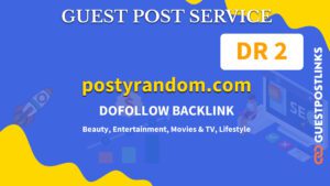 Buy Guest Post on postyrandom.com