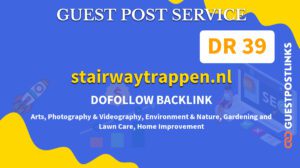 Buy Guest Post on stairwaytrappen.nl