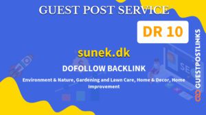 Buy Guest Post on sunek.dk