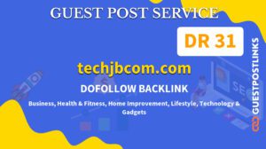 Buy Guest Post on techjbcom.com