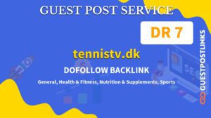 Buy Guest Post on tennistv.dk