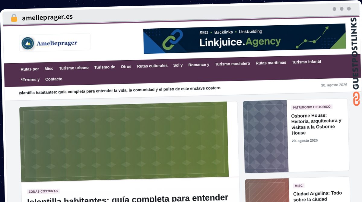 Publish Guest Post on amelieprager.es