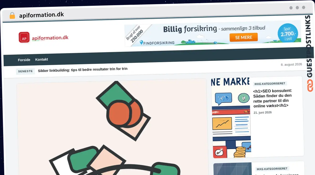 Publish Guest Post on apiformation.dk