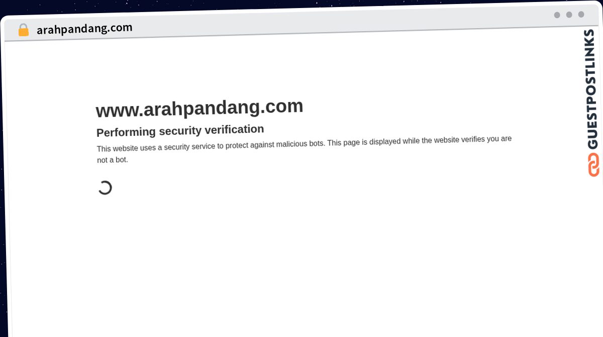 Publish Guest Post on arahpandang.com