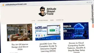 Publish Guest Post on attitudeshayaritrend.com