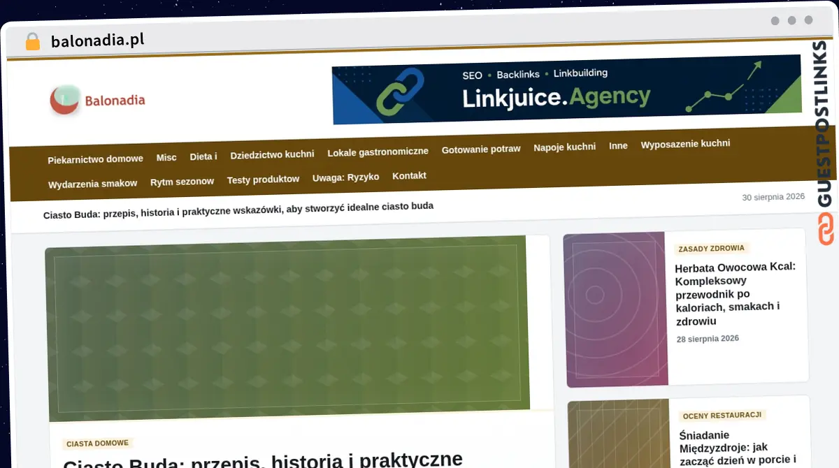 Publish Guest Post on balonadia.pl