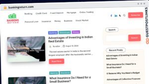 Publish Guest Post on bankingreturn.com