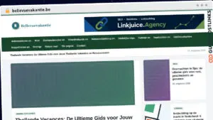 Publish Guest Post on bellevuevakantie.be