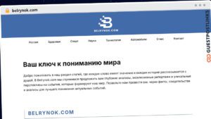 Publish Guest Post on belrynok.com