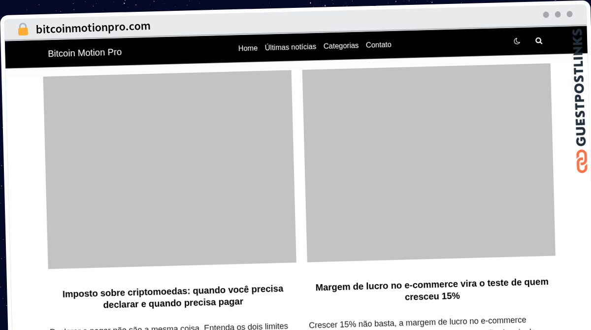 Publish Guest Post on bitcoinmotionpro.com
