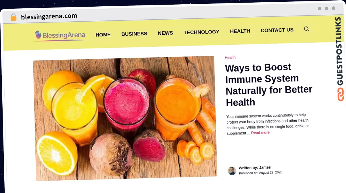 Publish Guest Post on blessingarena.com