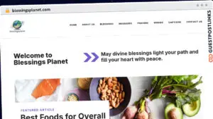 Publish Guest Post on blessingsplanet.com