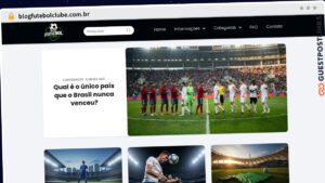 Publish Guest Post on blogfutebolclube.com.br