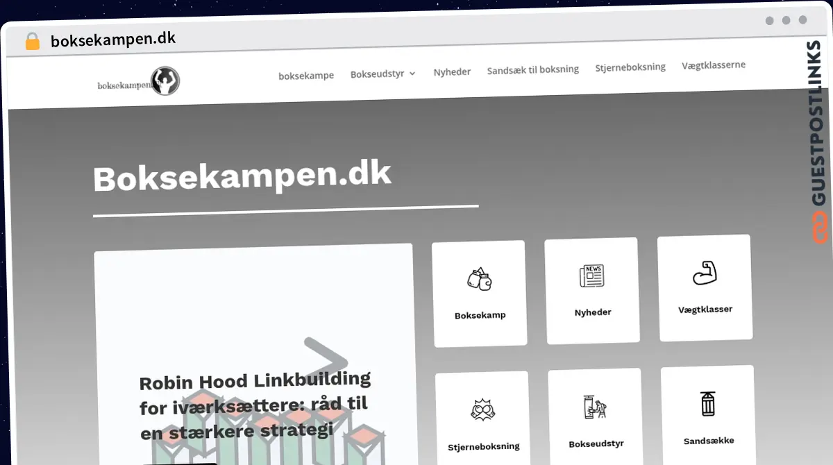 Publish Guest Post on boksekampen.dk
