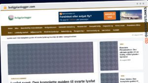 Publish Guest Post on boligplanlegger.com