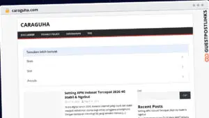Publish Guest Post on caraguha.com