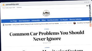 Publish Guest Post on carroadtrip.com