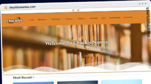 Publish Guest Post on chucklesnames.com