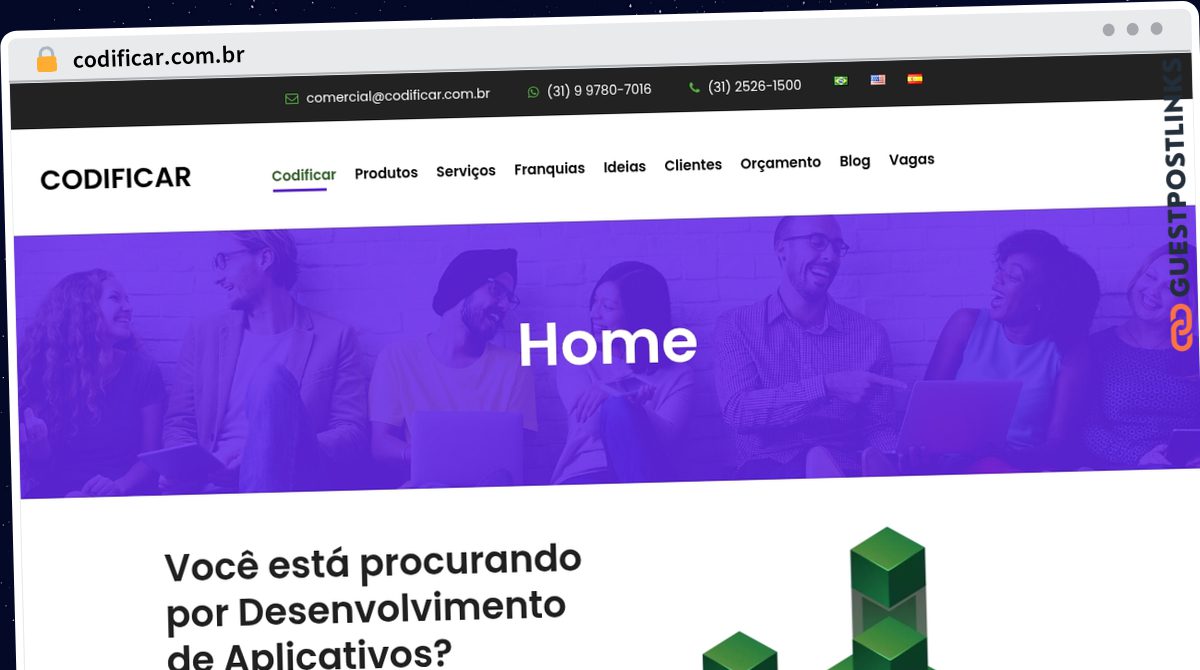 Publish Guest Post on codificar.com.br