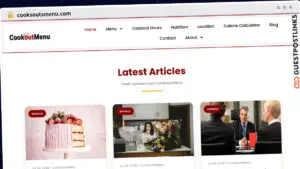 Publish Guest Post on cooksoutsmenu.com
