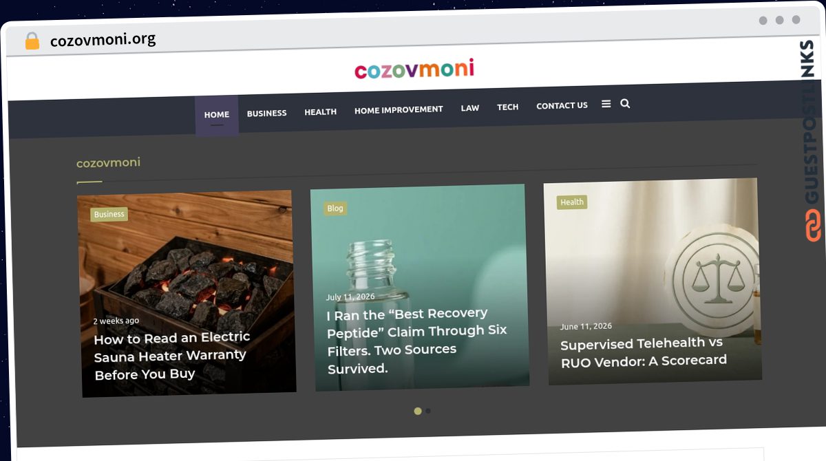 Publish Guest Post on cozovmoni.org