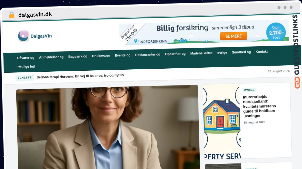 Publish Guest Post on dalgasvin.dk