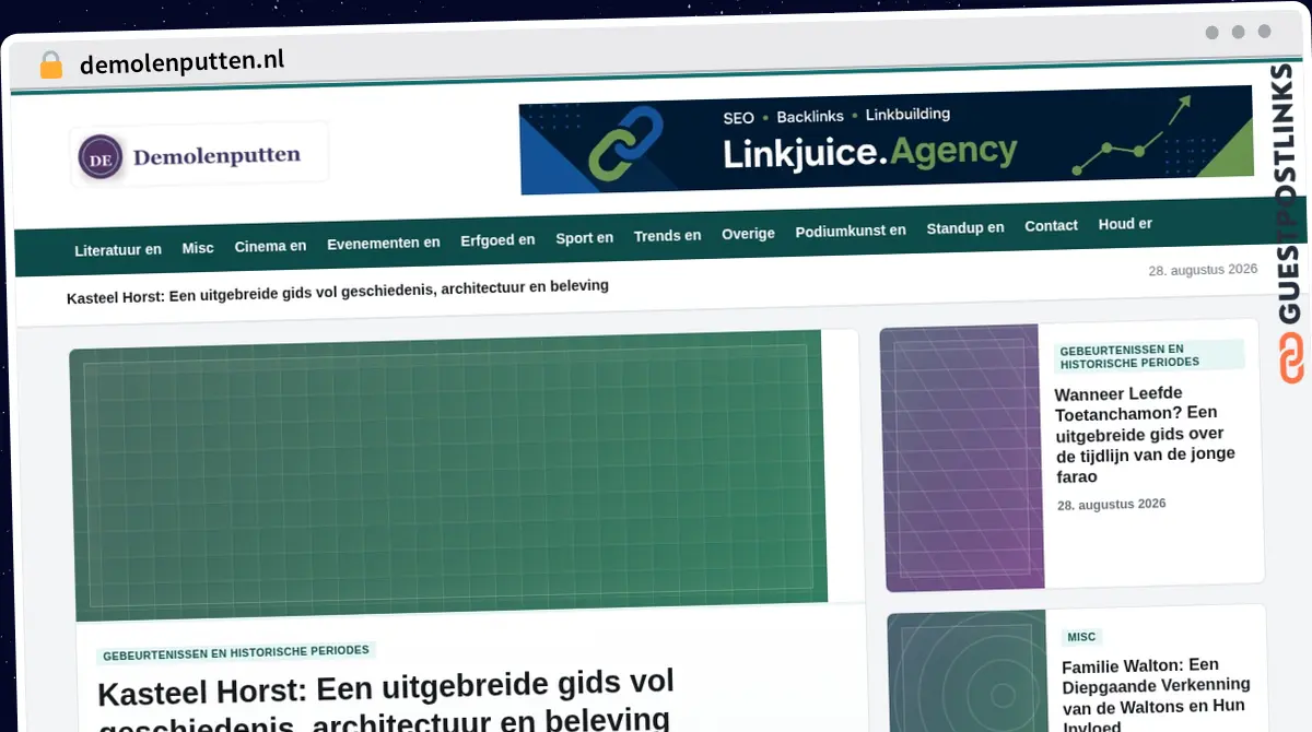 Publish Guest Post on demolenputten.nl