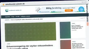 Publish Guest Post on detailhandel-nyheder.dk