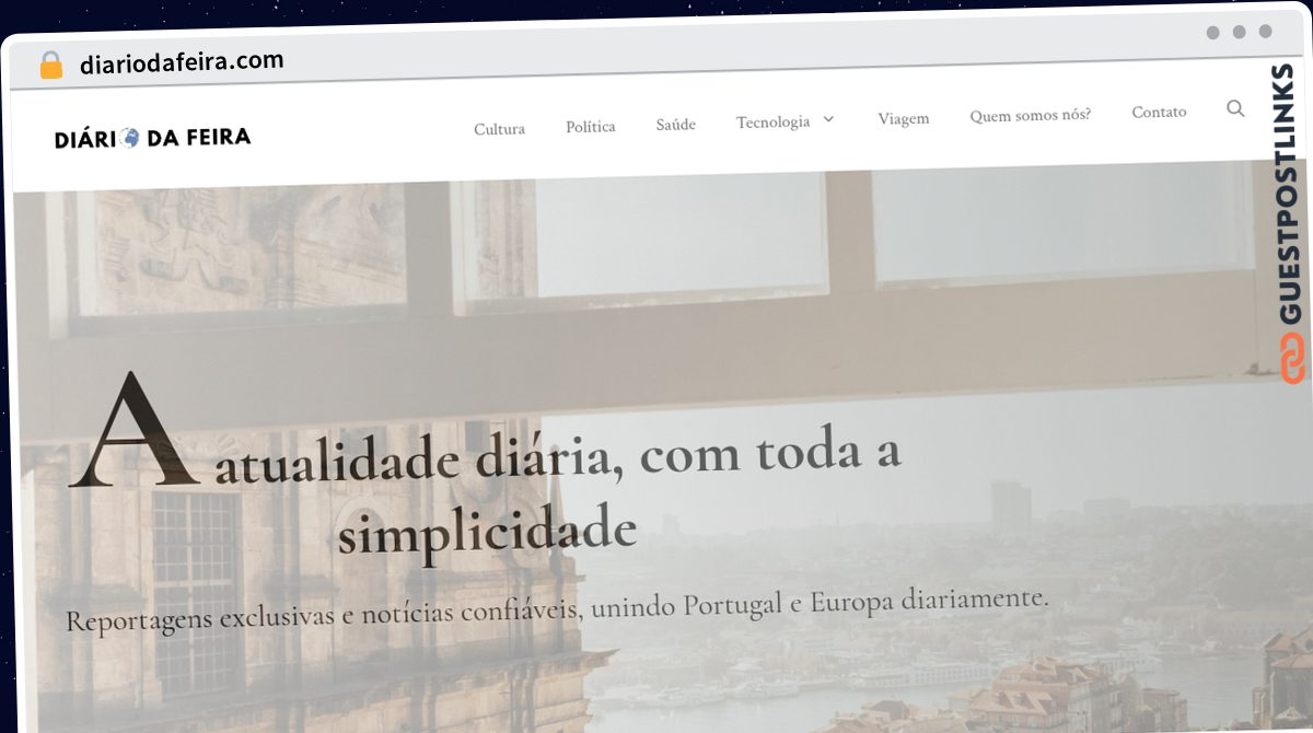 Publish Guest Post on diariodafeira.com