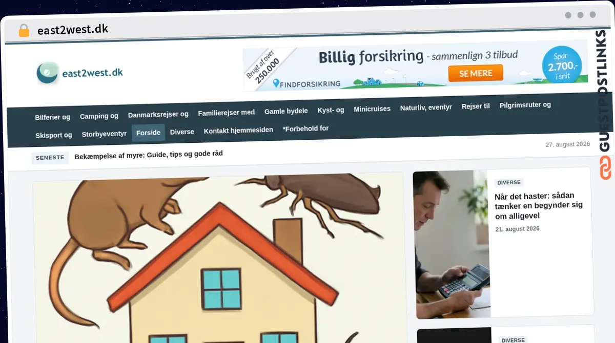 Publish Guest Post on east2west.dk