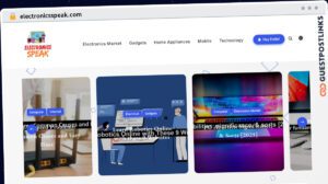 Publish Guest Post on electronicsspeak.com