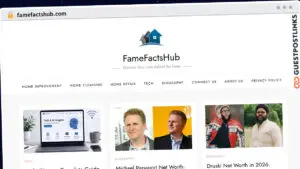 Publish Guest Post on famefactshub.com