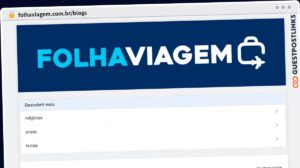 Publish Guest Post on folhaviagem.com.br/blogs