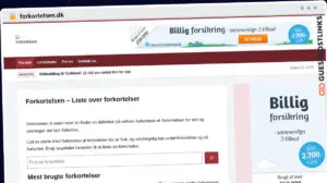 Publish Guest Post on forkortelsen.dk