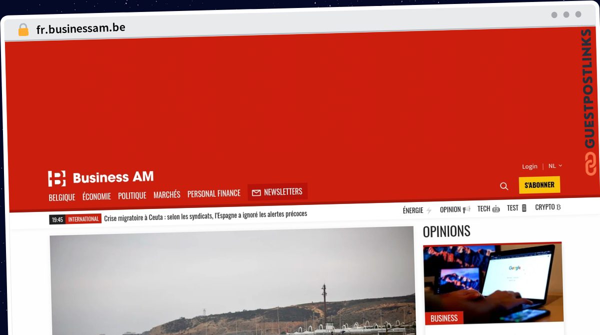 Publish Guest Post on fr.businessam.be
