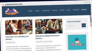 Publish Guest Post on guiadossolteiros.com
