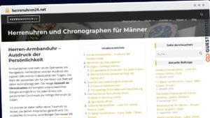 Publish Guest Post on herrenuhren24.net