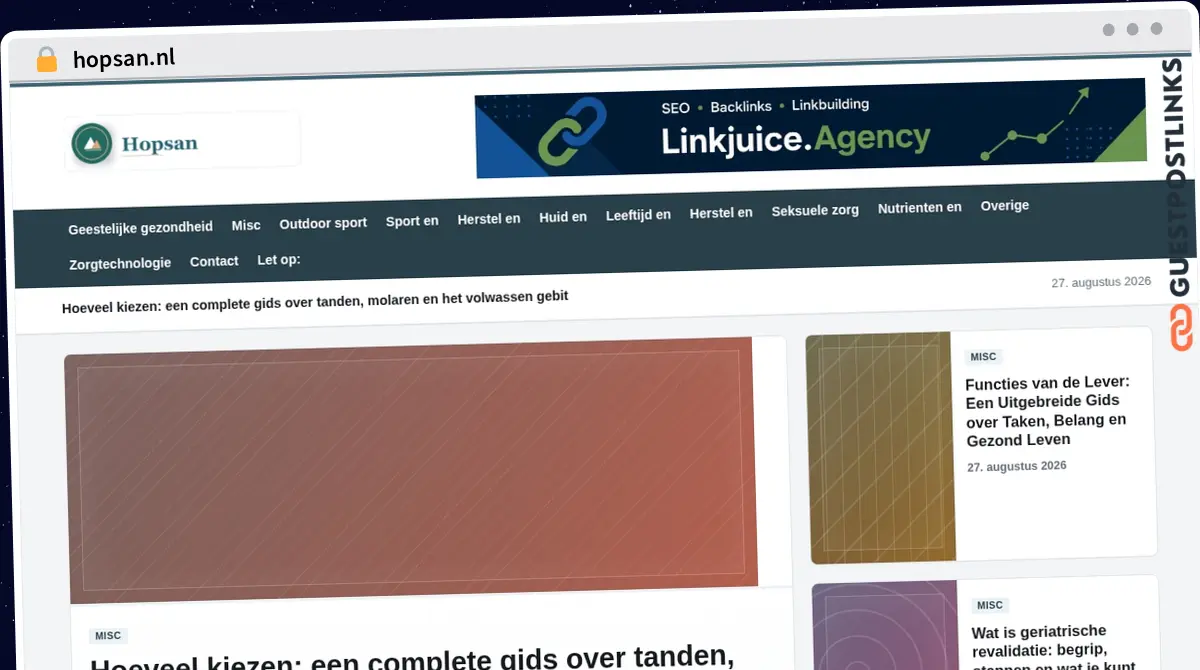 Publish Guest Post on hopsan.nl